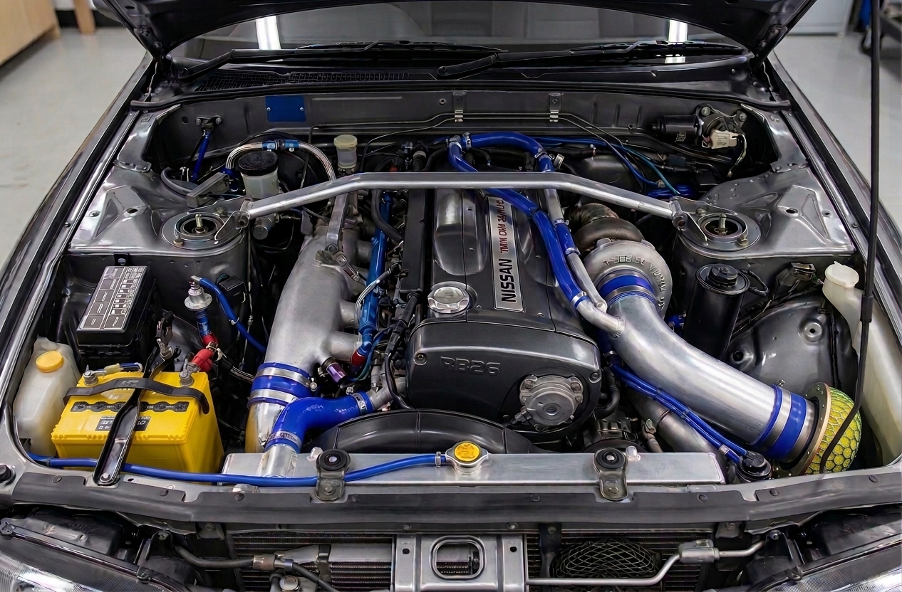 Двигатель RB26DETT — полный обзор, характеристики, тюнинг, проблемы